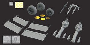 P-38F/G Essential (for Tamiya) (Plastic model)