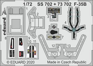 F-35B エッチングパーツ (イタレリ/タミヤ用) (プラモデル)