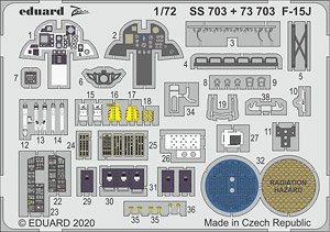 Photo-Etched Parts for F-15J (for Great Wall Hobby) (Plastic model)