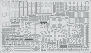 German Submarine Type IX C Part 1 (U67/U154) (for Revell) (Plastic model)