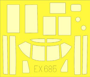 Masking Sheet for A-26B (for ICM) (Plastic model)