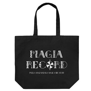 TV Anime[Magia Record:Puella Magi Madoka Magica Side Story] Magia Record Large Tote Black (Anime Toy)