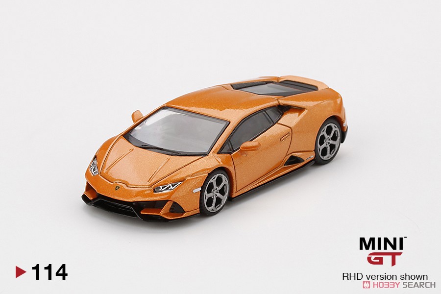 Lamborghini Huracan EVO Borealis Orange (LHD) (Diecast Car) Other picture1