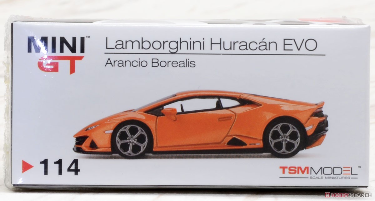 Lamborghini Huracan EVO Borealis Orange (LHD) (Diecast Car) Package1