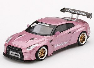 Pandem Nissan GT-R R35 GT Wing Passion Pink (LHD) (Diecast Car)