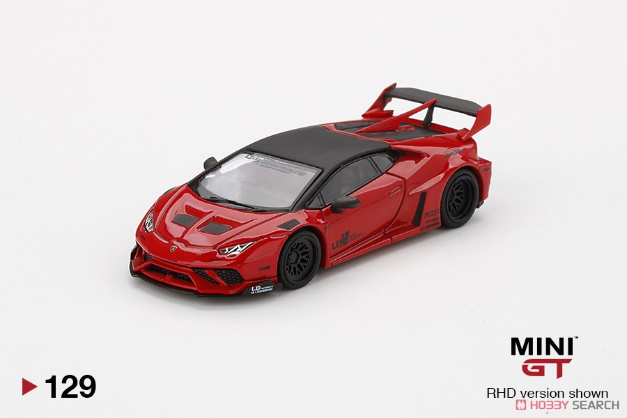 LB Works Lamborghini Huracan GT Rosso Mars (LHD) (Diecast Car) Other picture1