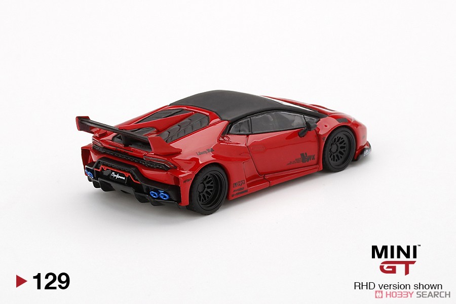 LB Works Lamborghini Huracan GT Rosso Mars (LHD) (Diecast Car) Other picture3