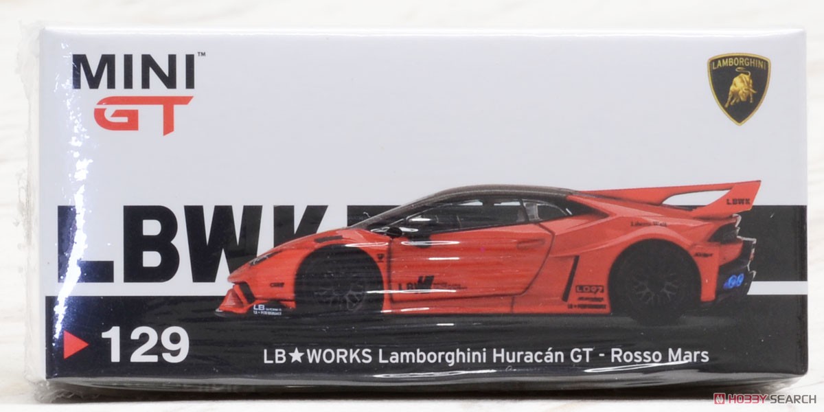 LB Works Lamborghini Huracan GT Rosso Mars (LHD) (Diecast Car) Package1