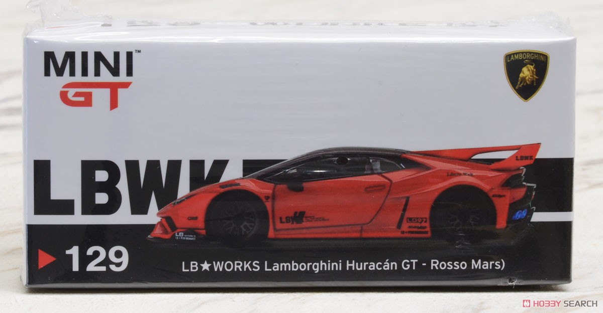 LB★WORKS ランボルギーニ ウラカン GT ロッソマーズ (右ハンドル) (ミニカー) パッケージ1