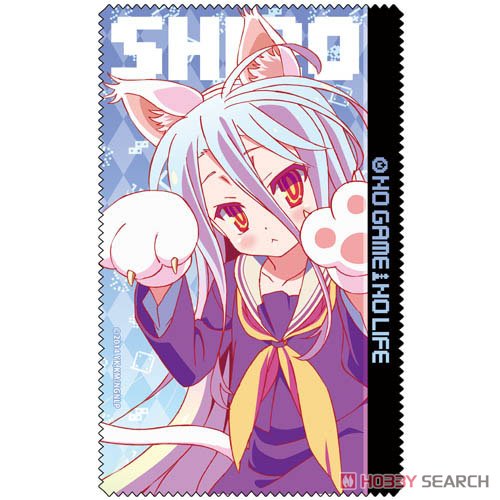 No Game No Life [Shiro] Cleaner Cloth (Anime Toy) Item picture1