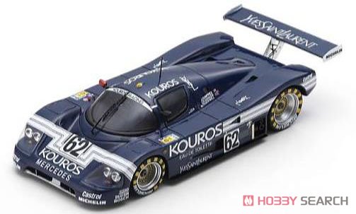 Sauber C9 No.62 24H Le Mans 1987 J.Dumfries C.Ganassi M.Thackwell (Diecast Car) Item picture1