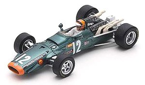 BRM P126 No.12 Race of Champions 1968 Mike Spence (Diecast Car)