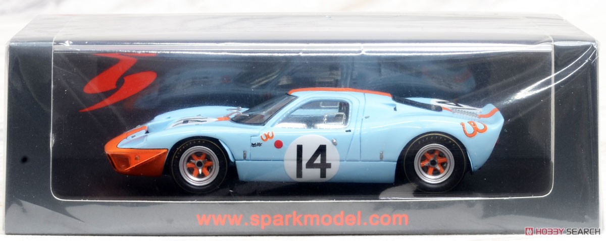 Mirage M1 No.14 24H Le Mans 1967 D.Piper D.Thompson (Diecast Car) Package1