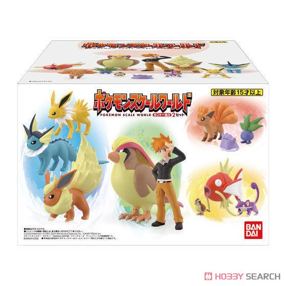 Pokemon Scale World Kanto 2 Set (Shokugan) Package1