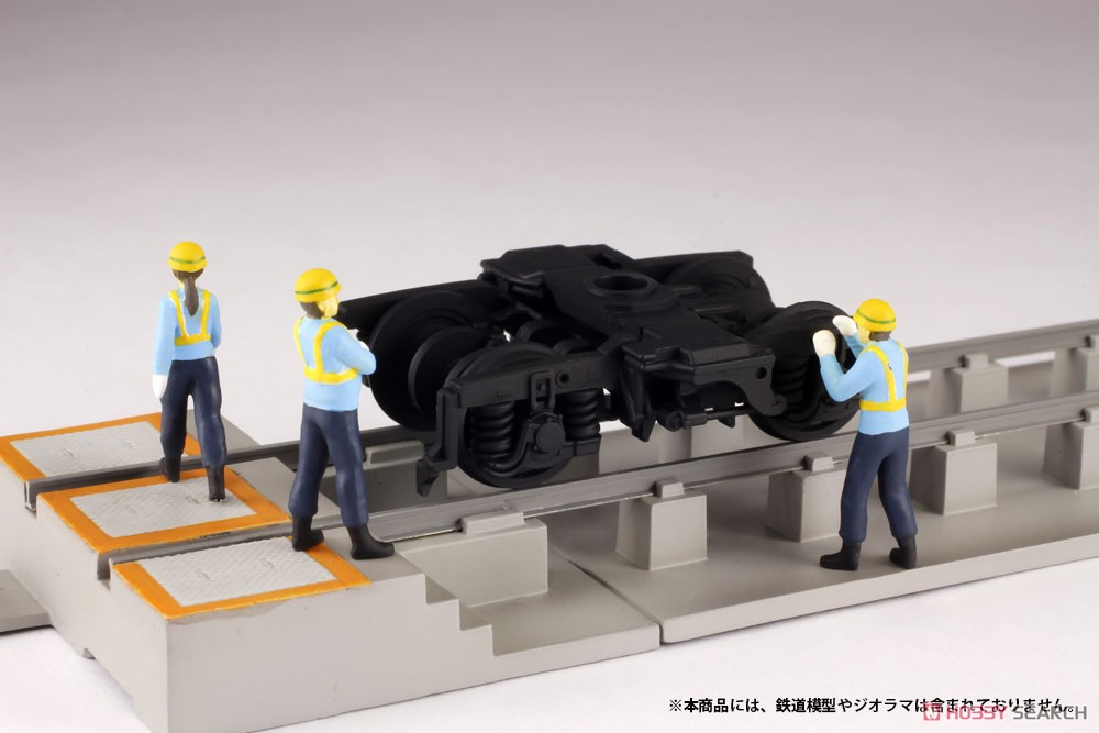 1/80 超ミニフィギュア4 エキスパートな鉄道員セット (鉄道模型) その他の画像2