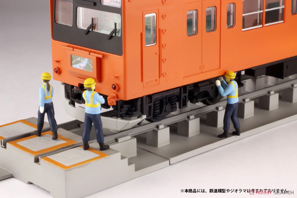 1/80 超ミニフィギュア4 エキスパートな鉄道員セット (鉄道模型) その他の画像3