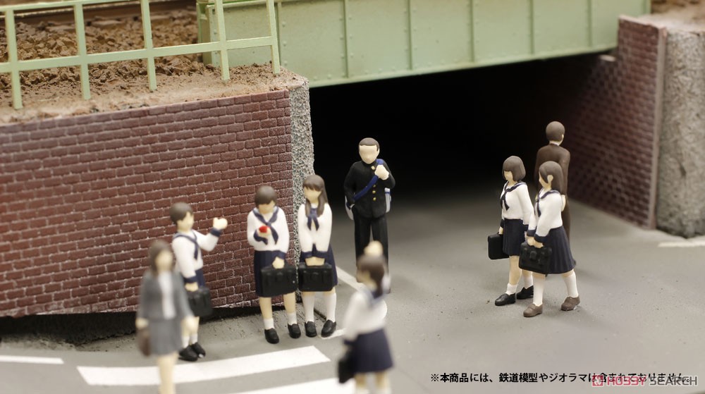 1/80 Super Mini Figure 5 Intersection from that Day Set (Model Train) Other picture4