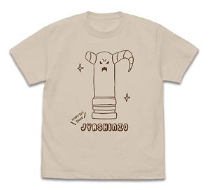 まちカドまぞく 邪神像 Tシャツ LIGHT BEIGE M (キャラクターグッズ)