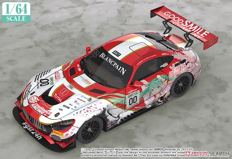 Good Smile Hatsune Miku AMG: 2017 SPA24H Ver. (Diecast Car) Other picture1