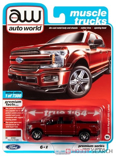 2018 Ford F-150 (Red) (Diecast Car) Package1