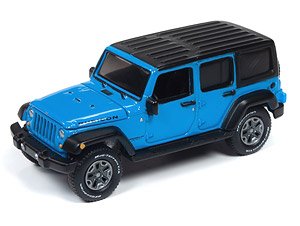 2018 Jeep Wrangler Unlimited (Blue) (Diecast Car)