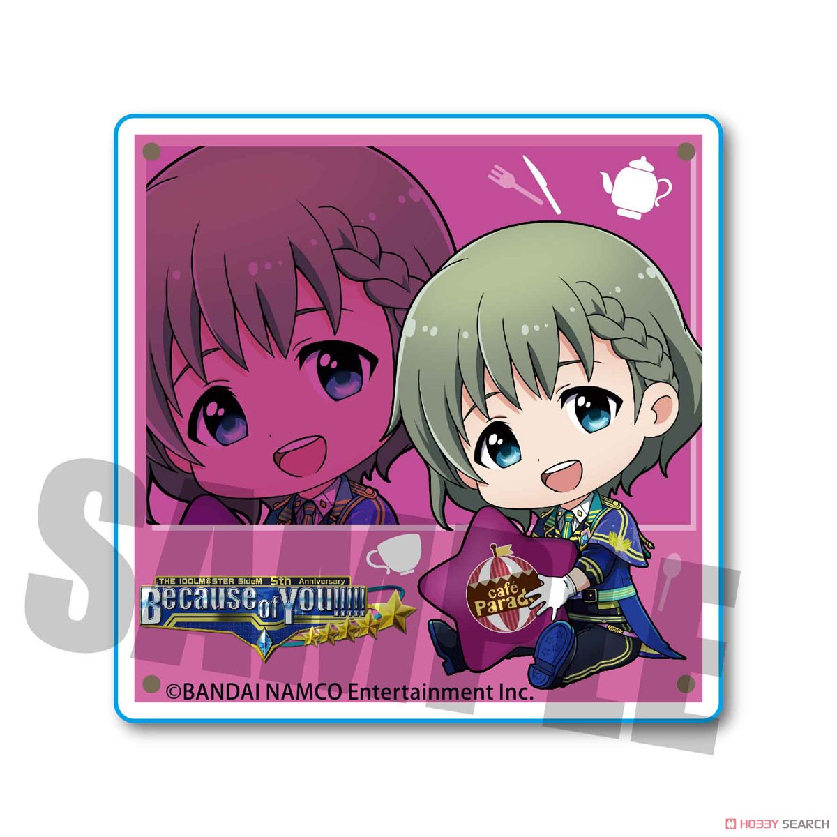 Gyugyutto Seal Part.3 The Idolm@ster Side M Makio Uzuki (Anime Toy) Item picture1