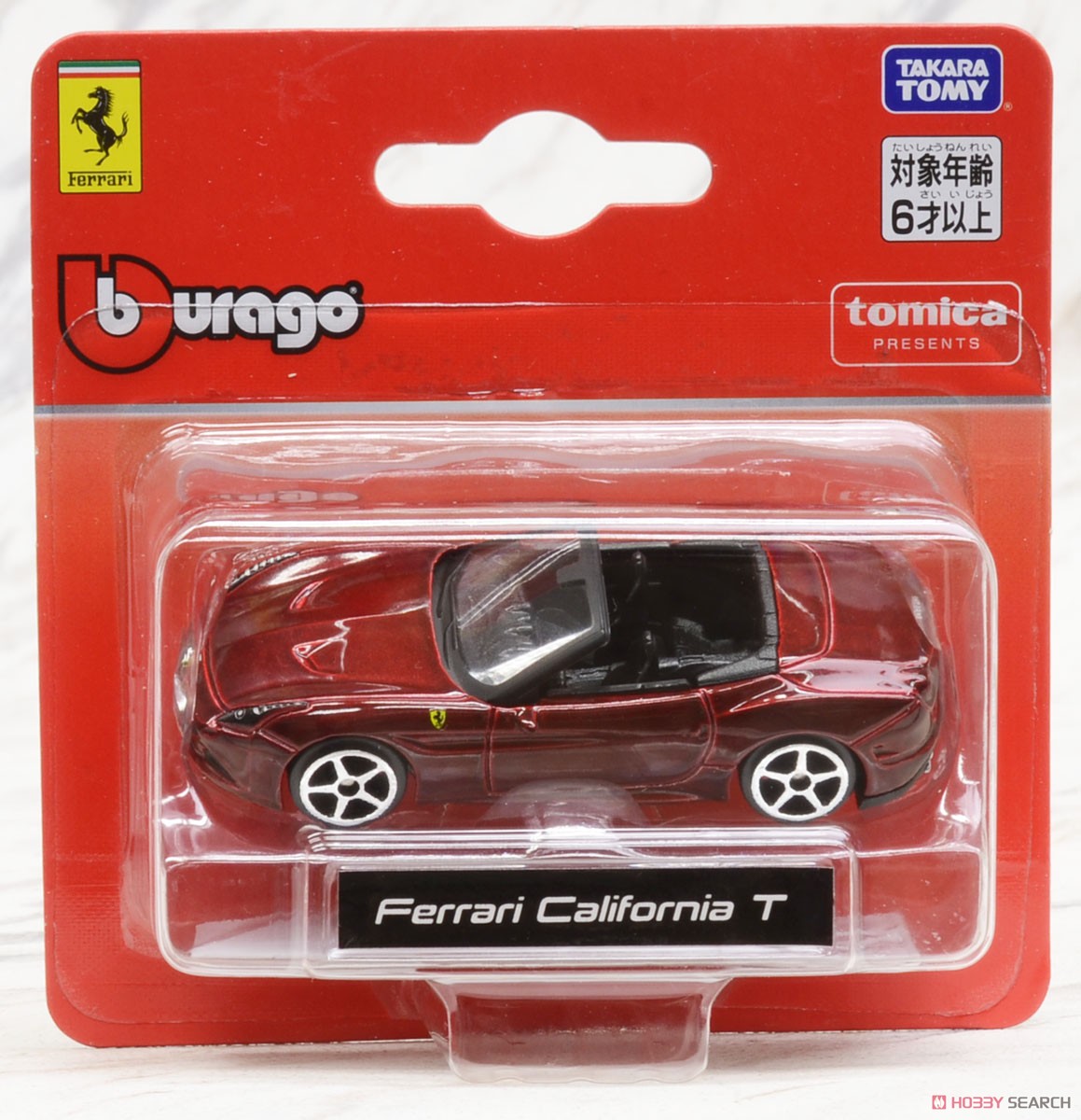 Ferrari California T (Open Top) (Red) (Diecast Car) Package1