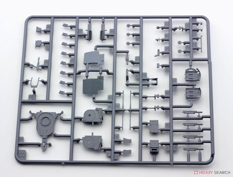 ドイツ Sd.Kfz.7/1 8トン ハーフトラック 20mm 4連装高射機関砲 38型 (初期型) (プラモデル) その他の画像5