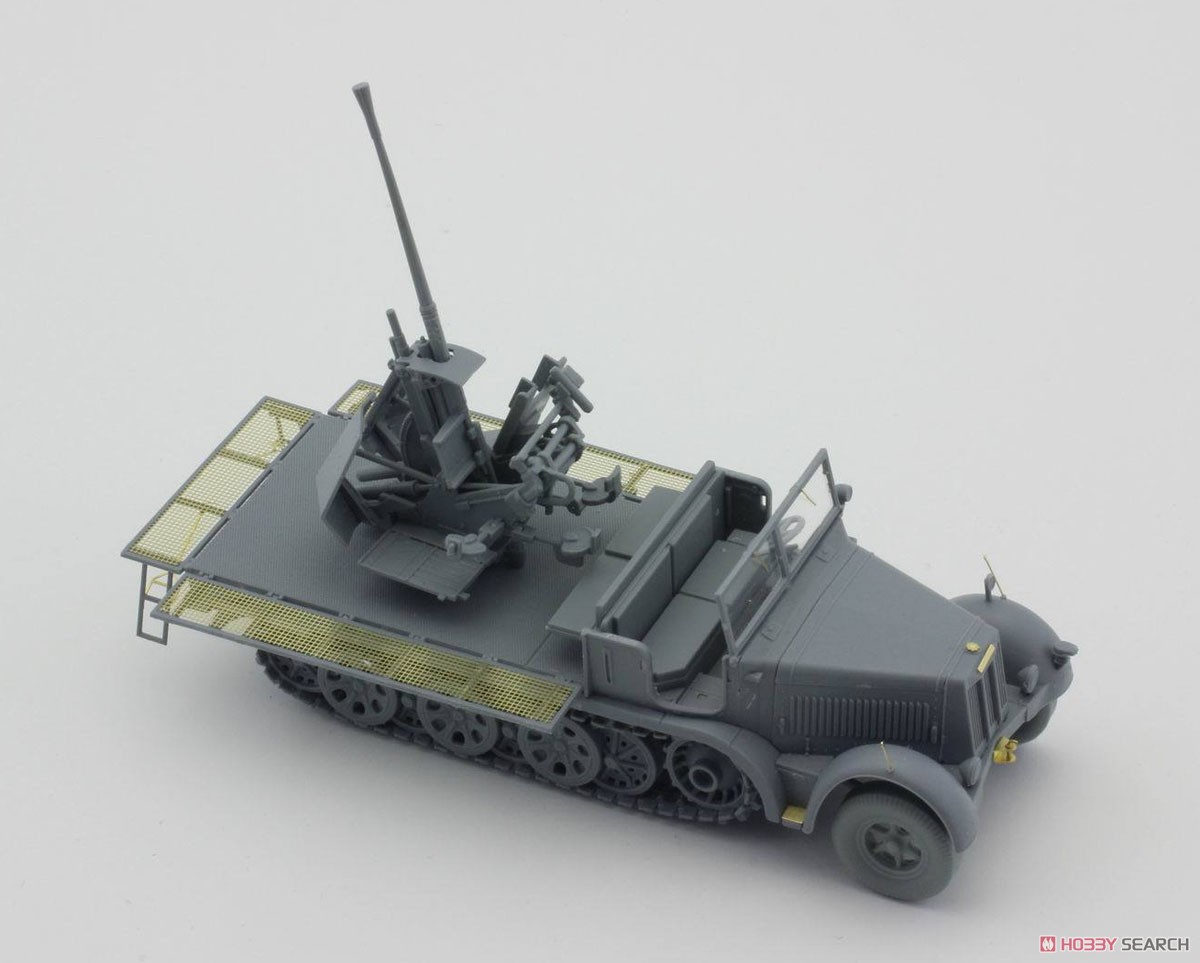 ドイツ Sd.Kfz.7/2 8トン ハーフトラック 3.7cm対空機関砲36型 (初期型) (プラモデル) 商品画像2