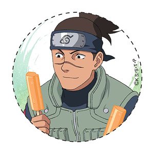 Naruto [Especially Illustrated] Can Badge Iruka (Anime Toy)