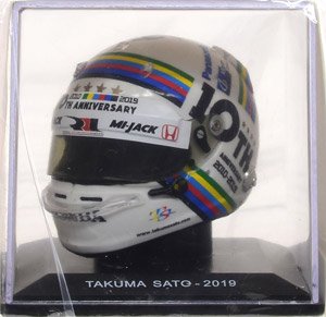 1/5 2019 佐藤琢磨 10周年記念 スペシャルヘルメット (Round 14th POCONO) (ヘルメット)