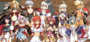 Langrisser Heroines Desk Mat (Anime Toy)