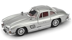 メルセデス 300SL ガルウィング 1954 シルバー (ミニカー)