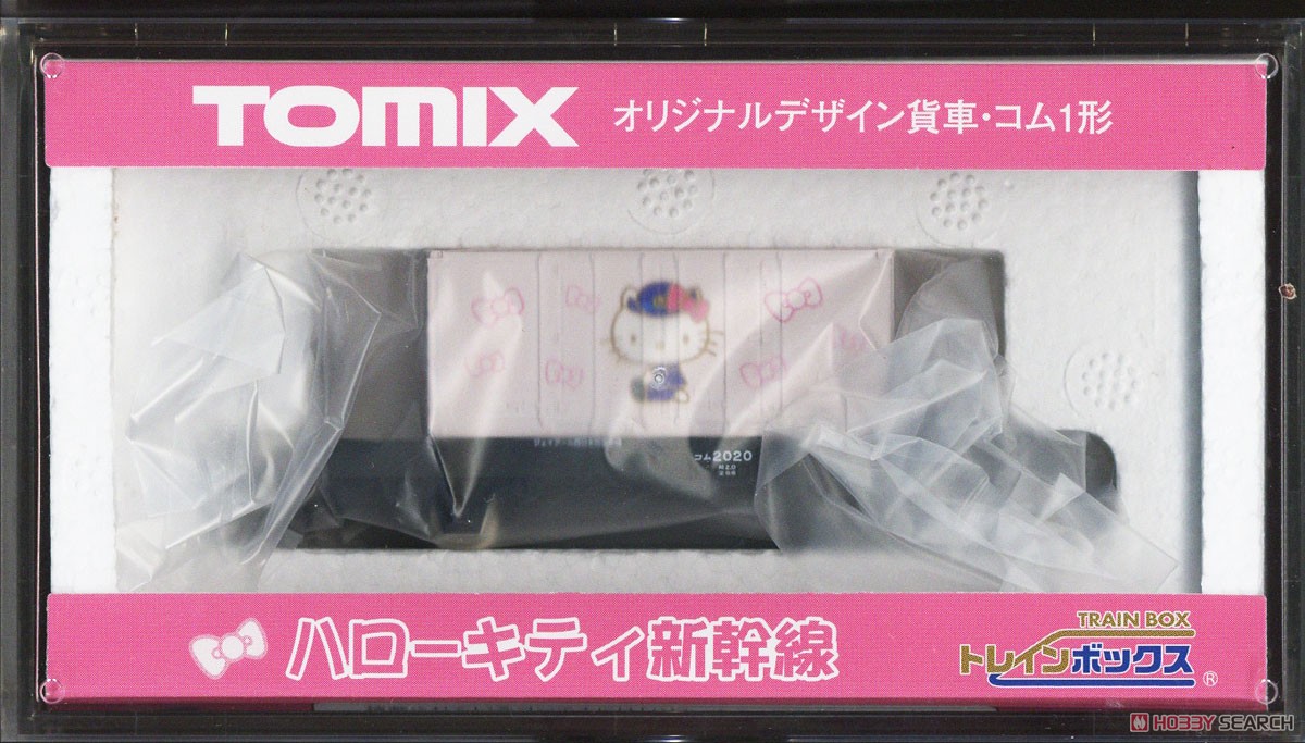 TOMIX オリジナルデザイン貨車 コム1形 ハローキティ新幹線 (鉄道模型) パッケージ1