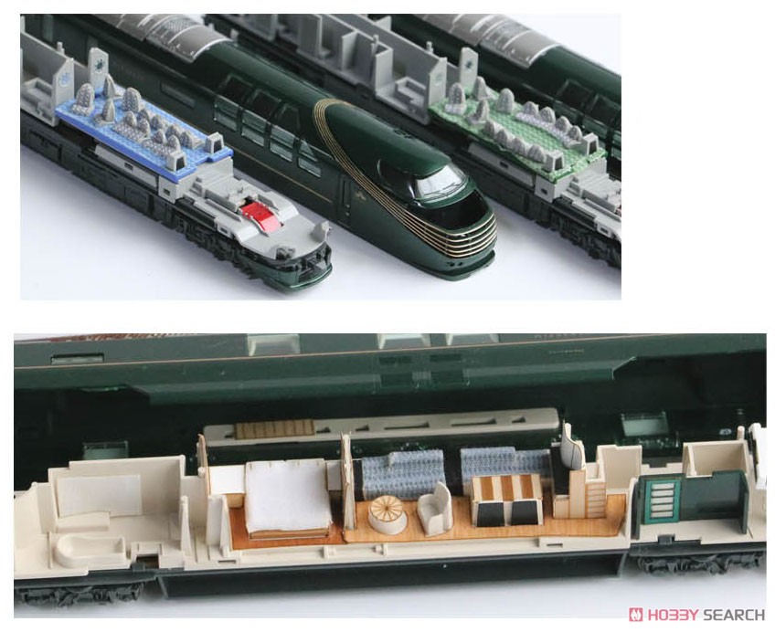 Interior Parts Complete Set for Kato Product `Twilight Express Mizukaze` (Model Train) Other picture1