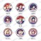 ラブライブ！サンシャイン!! The School Idol Movie Over the Rainbow 王冠クリップバッジ 黒澤ルビィ (キャラクターグッズ) その他の画像1 サムネイル
