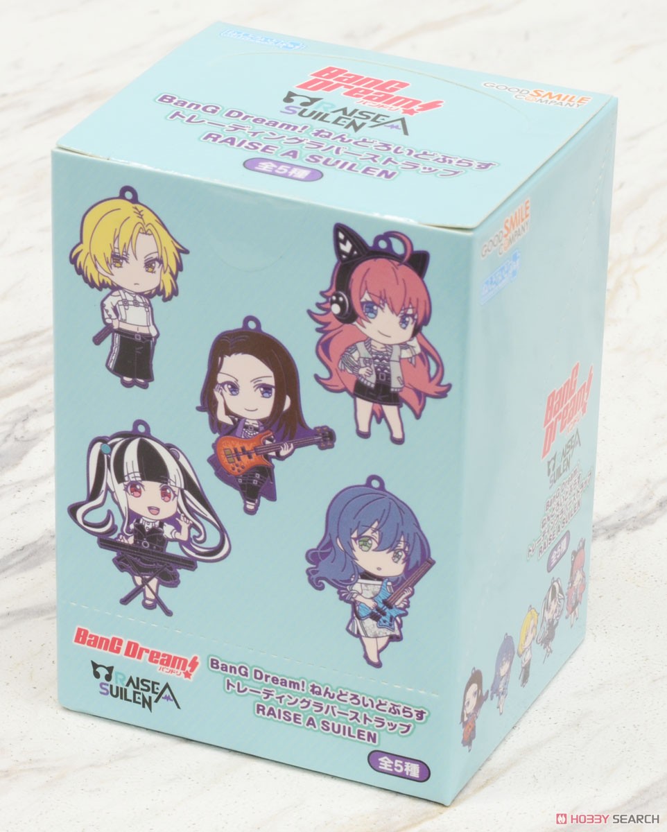 BanG Dream! Raise a Suilen Nendoroid Plus Trading Rubber Starp (Set of 5) (Anime Toy) Package1