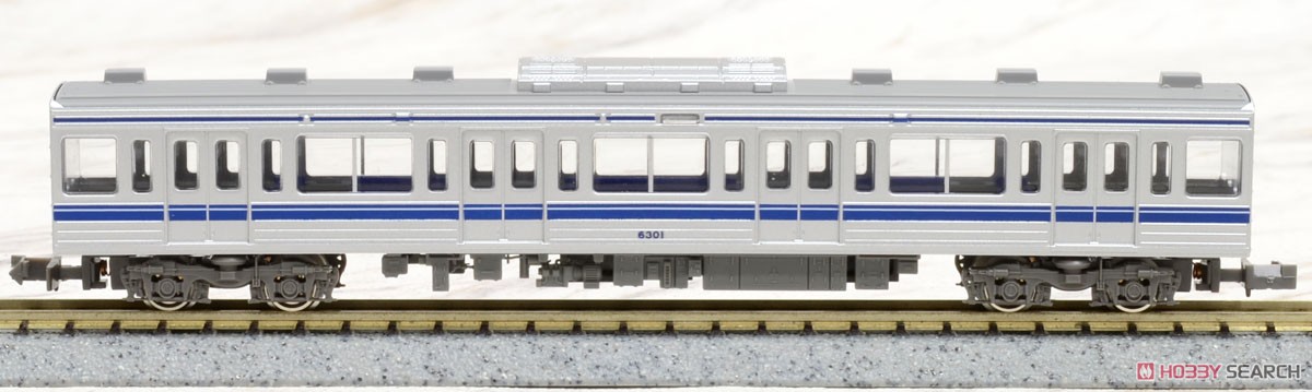 西武 6000系 (新宿線・6101編成タイプ・シングルアームパンタグラフ搭載編成) 増結用中間車6両セット (動力無し) (増結・6両セット) (塗装済み完成品) (鉄道模型) 商品画像5