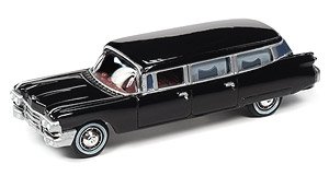 1959 キャデラック ハース (霊柩車) (ブラック) (ミニカー)