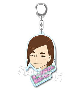 Keep Your Hands Off Eizouken! Acrylic Keychain with Famous Quote Facial Expression Up Tsubame Mizusaki (Anime Toy)