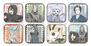 Somali and the Forest Spirit Stamp Style Can Badge (Set of 8) (Anime Toy)