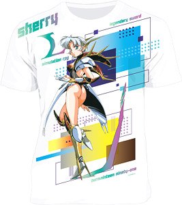 Langrisser Full Graphic T-Shirt (Sherry) (L) (Anime Toy)