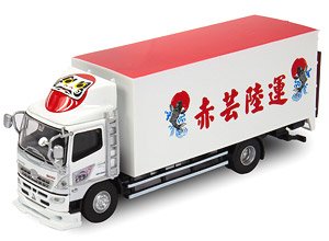 Tiny City No.156 Hino 500 Box Lorry Red Yun Land Transport (Diecast Car)