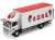 Tiny City No.156 Hino 500 Box Lorry Red Yun Land Transport (Diecast Car) Item picture1