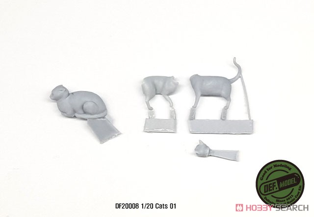 ジオラマアクセサリー 猫セット 「ドドとナナ」 (プラモデル) 商品画像2