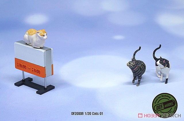 ジオラマアクセサリー 猫セット 「ドドとナナ」 (プラモデル) その他の画像3