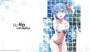 [Re:Zero -Starting Life in Another World-] Rubber Mat (Rem/Swimwear) (Card Supplies)