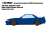 Garage Active Skyline GT-R Wide body (Racing Interior) (Visible Blue Carbon) (Diecast Car) Other picture1
