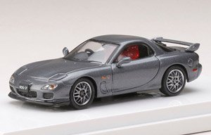 マツダ RX-7 (FD3S) Spirit R Type A チタニウムグレーメタリック (ミニカー)