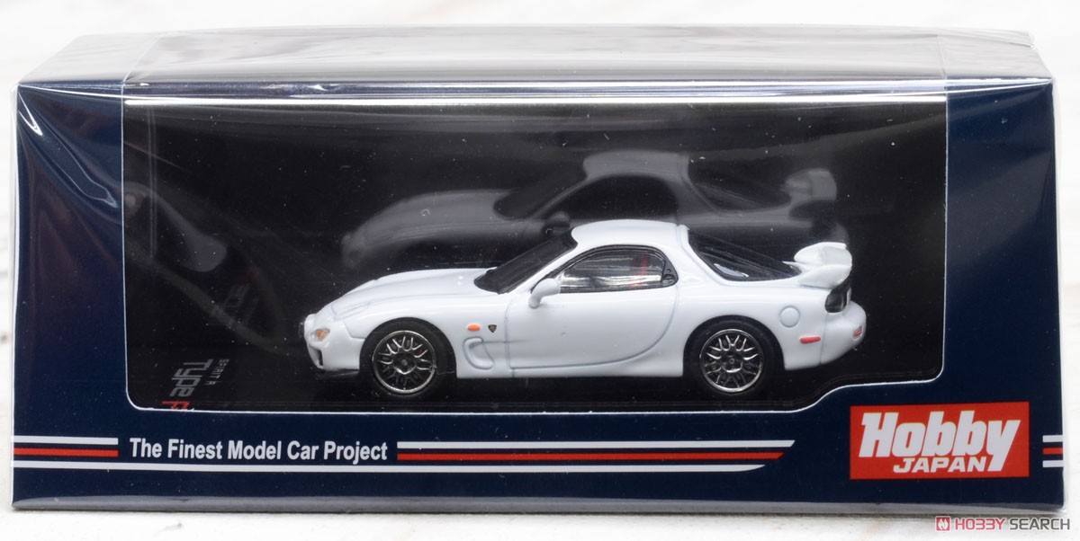 マツダ RX-7 (FD3S) Spirit R Type A ピュアホワイト (ミニカー) パッケージ1